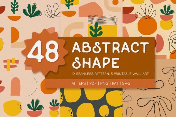 Abstract Shape and Pattern Vector Pack: A Practical Look for Designers and Creators
