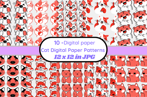 Cat Digital Paper