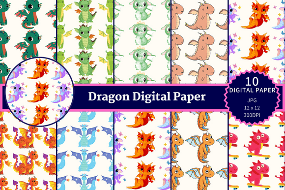 Dragon Digital Papers: Elevating Creative Workflows with Purpose-Built Halloween Design Assets