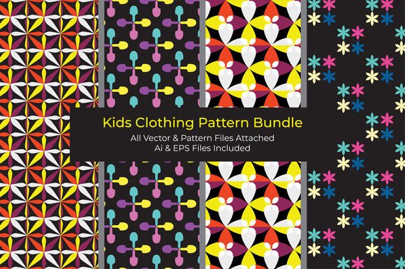 Kids Clothing Pattern Bundle-3