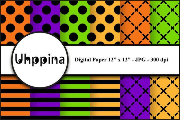 Kit Basic Halloween 2B Digital Paper